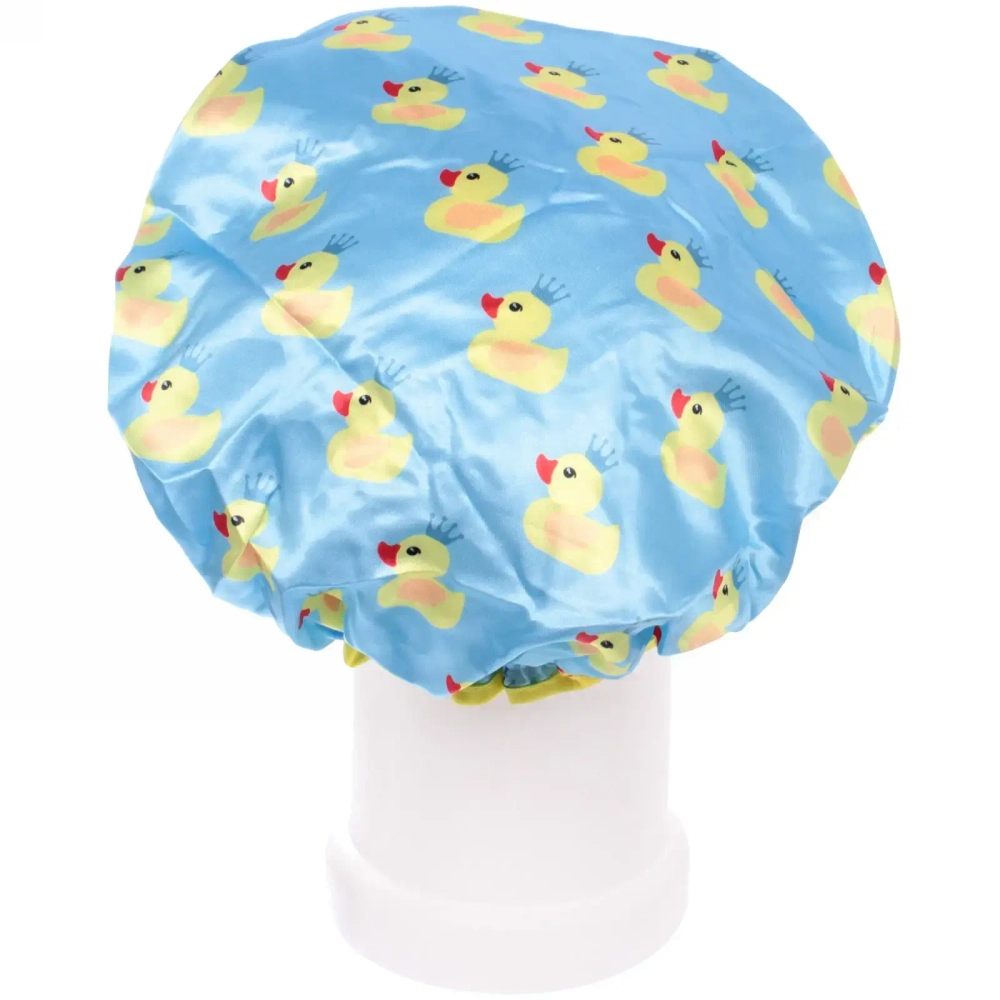 Шапочка для душа «Ультрамарин - Bliss Daphne», d-24 см (двухсторонняя, внутренний слой EVA)