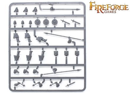 1/2 Byzantine Cataphracts (4 литника, 6 моделей)