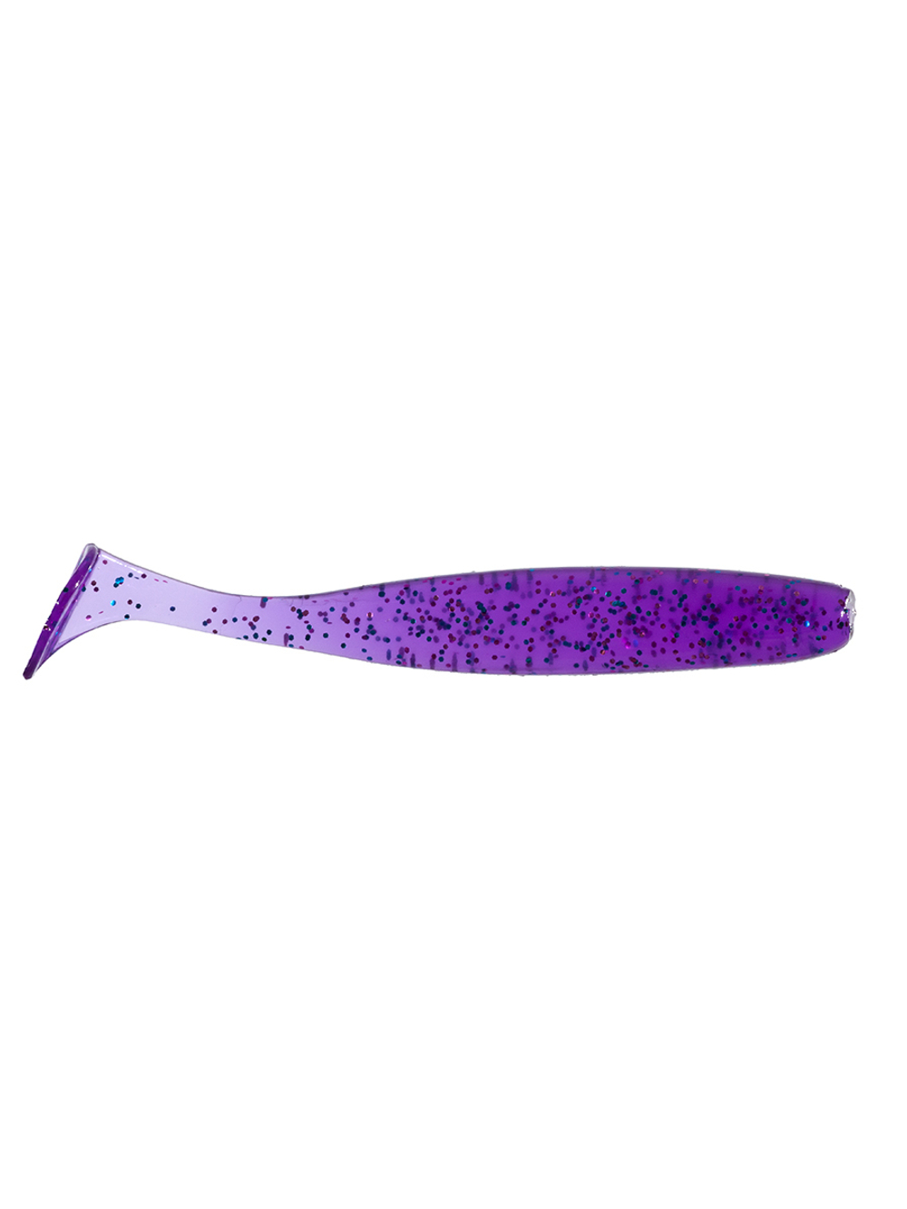 Приманка ZUB-IZI  86мм(3,4")-5шт, (цвет 610) фиолетовый с блестками