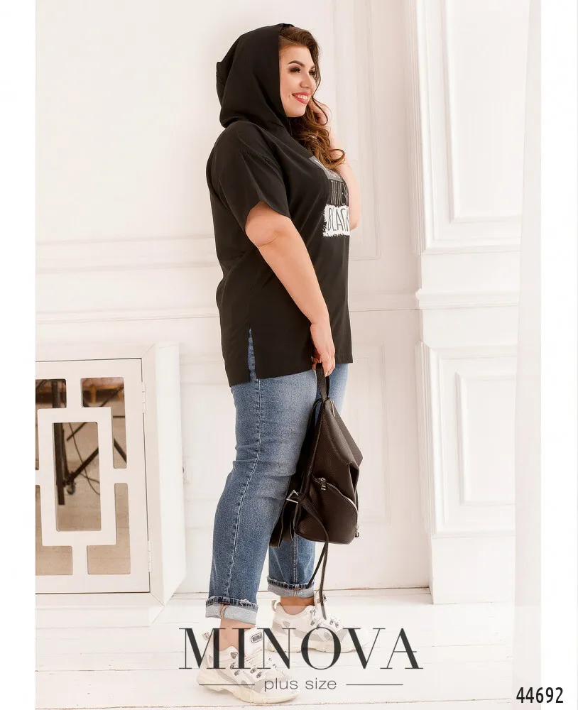 Туника 191-Чёрный Minova