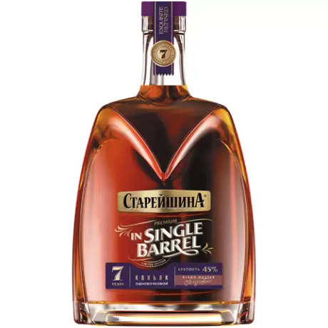 Коньяк Старейшина ин Сингл Баррел 7 лет