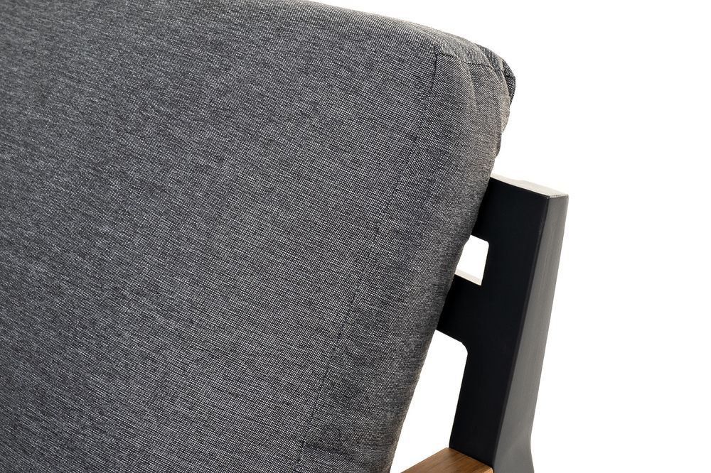 "Камелия" лаунж-зона 4-местная из алюминия, цвет темно-серый