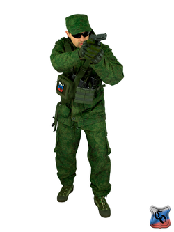 Подсумок SSO АКМ 2 MOLLE без клапана. Олива
