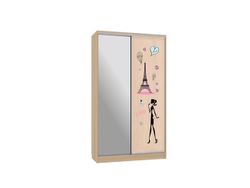 Шкаф-купе "Рио-1 600 Амели" (дуб сонома), ЛДСП 16 мм, Мебельсон, г. Ижевск