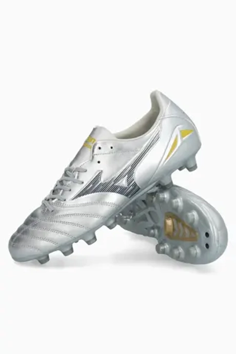 Бутсы Mizuno Morelia IV Pro FG - серебряный