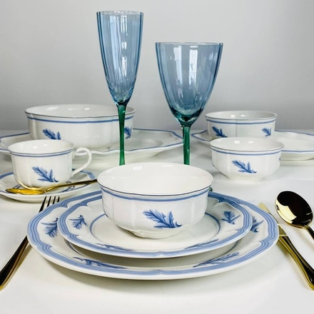 Lenardi 305-336 Обеденный сервиз 39пр. АНДОРРА в под.уп.(х1)Фарфор