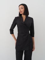 Блуза женская м288 Toray стретч черный56