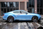 Карбоновые накладки на боковые юбки для Bentley Continental GT GTC 2011-2018 Бентли Континенталь