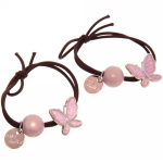 Резинки для волос 2шт «Кокетка - Mini miracle Бабочка», цвет микс, d-5см