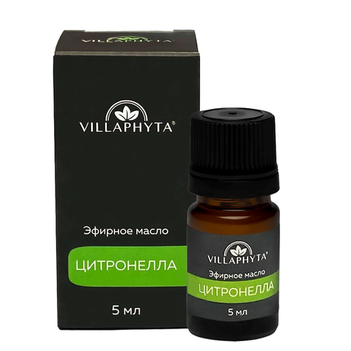 Эфирное масло ЦИТРОНЕЛЛА VILLAPHYTA, 5 мл
