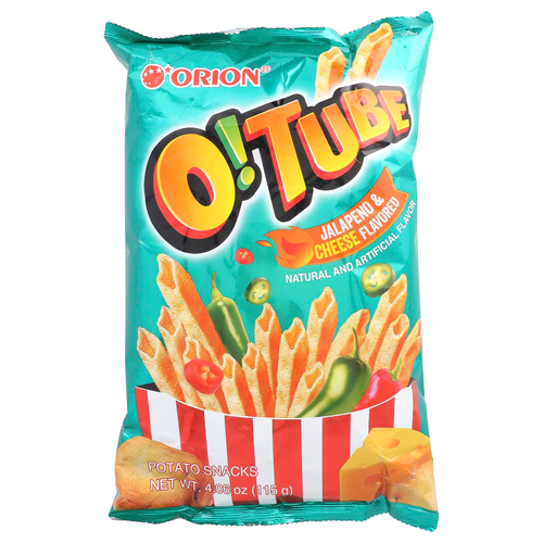 Orion, О! Трубка, картофельные закуски, халапеньо и сыр, 115 г (4,06 унции)