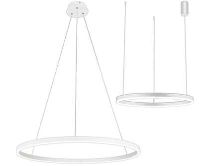 08228,01A(4000K) Подвес димм. Тор белый d100