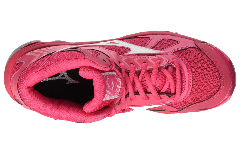 Mizuno Volleyball Shoes Women"s Mid top Pink