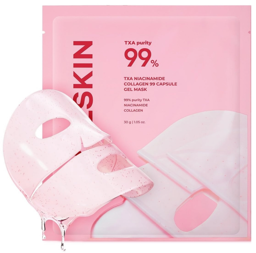 APRIL SKIN Маска гидрогелевая капсульная | TXA Niacinamide Collagen 99 Capsule Gel Mask, 30мл.