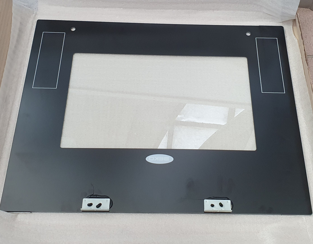 Внешняя стеклянная панель дверки духовки БЕКО 210410820