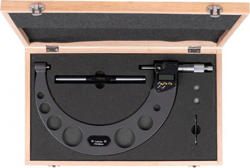 Микрометр цифровой ЧИЗ МКЦ- 200 0,001 электр. 4-кн. ЧИЗ 148220