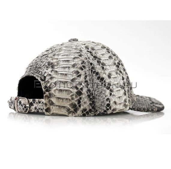 Бейсболка из кожи питона AC-59
