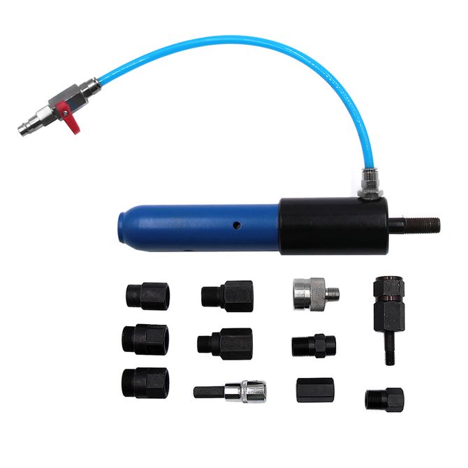 ОДА СЕРВИС (ODA-3204B) Съемник дизельных форсунок, пневматический, 12 предметов, кейс