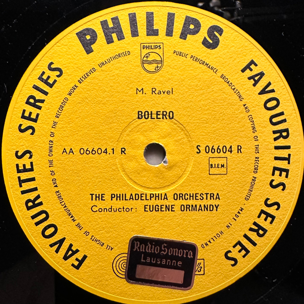 Равель - Болеро (Голландия) 10"