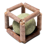 Игрушка для кошек из мататаби "Куб с кошачьей мятой", 40мм, серия NATURAL, Triol