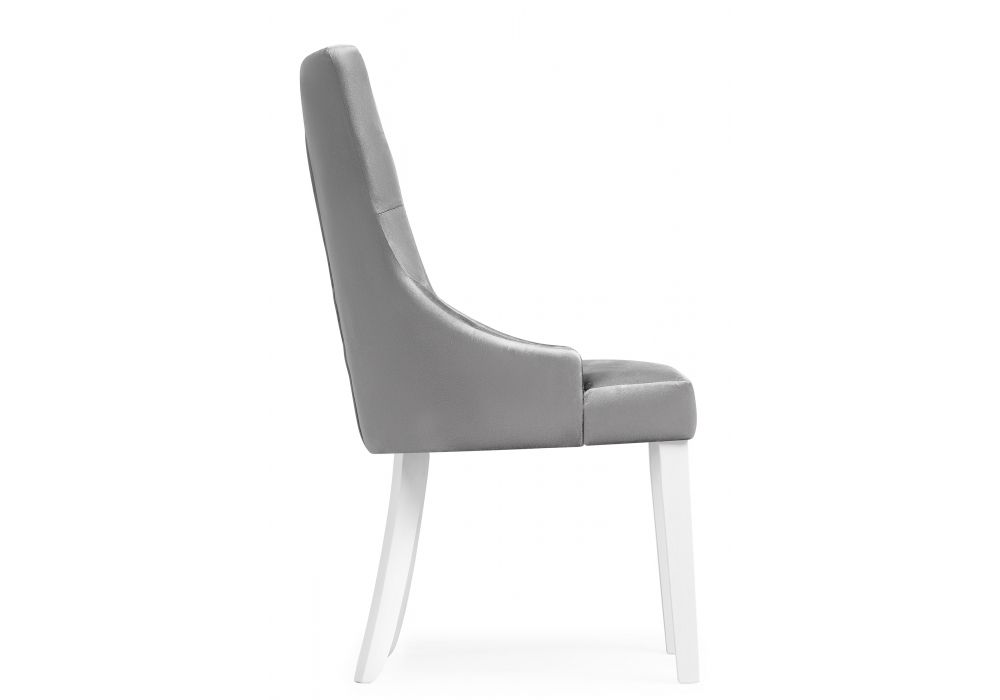 Стул Elegance white / fabric grey