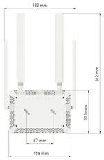 Wi-Fi роутер Keenetic Runner 4G KN-2212