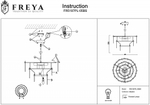 Подвесная люстра Freya Sophia FR5197PL-05BS