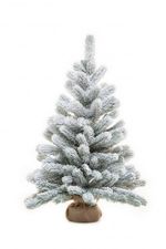 Настольная заснеженная елка "Метелица" (литая хвоя) 60 см / 90 см