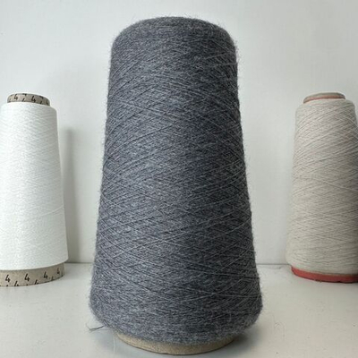 CASHWOOL - Zegna Baruffa; 100% меринос; 2400м/100 гр 2/48; col.421428 Sup. Mel PR; цвет: Серый меланж