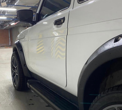 Силовые расширители арок Нива 4х4 (5д) резанных арок колес