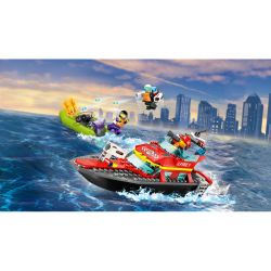 LEGO City - Пожарная лодка 60373