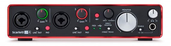 FOCUSRITE SCARLETT 2I4 2ND GEN