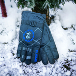 Перчатки. Мужские. Верх: Водоотталкивающий материал. Подклад: Плюш-флис. Горнолыжные. В упаковке 12 шт, разные цвета.