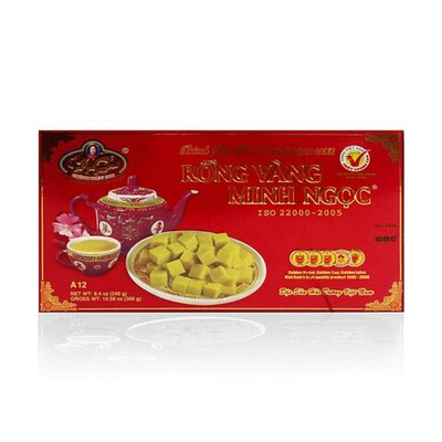 Халва из зеленых бобов мунг (маша), 240 г, Rong Vang Minh Ngoc, Вьетнам