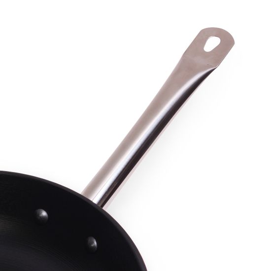 Сковорода чугунная с антипригарным покрытием 30 см Kamille