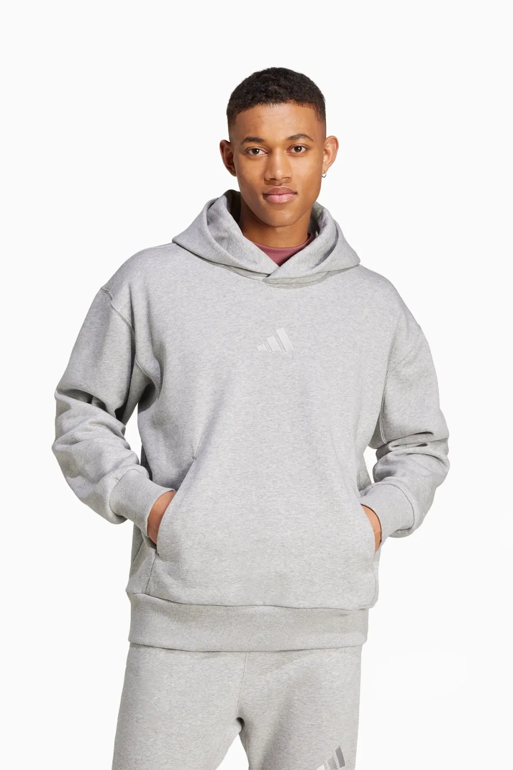 Кофта adidas All SZN Fleece - серый