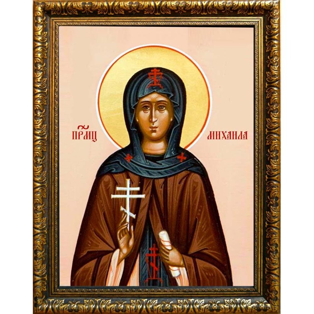 Михаила (Иванова), схимонахиня Преподобномученица. Икона на холсте.