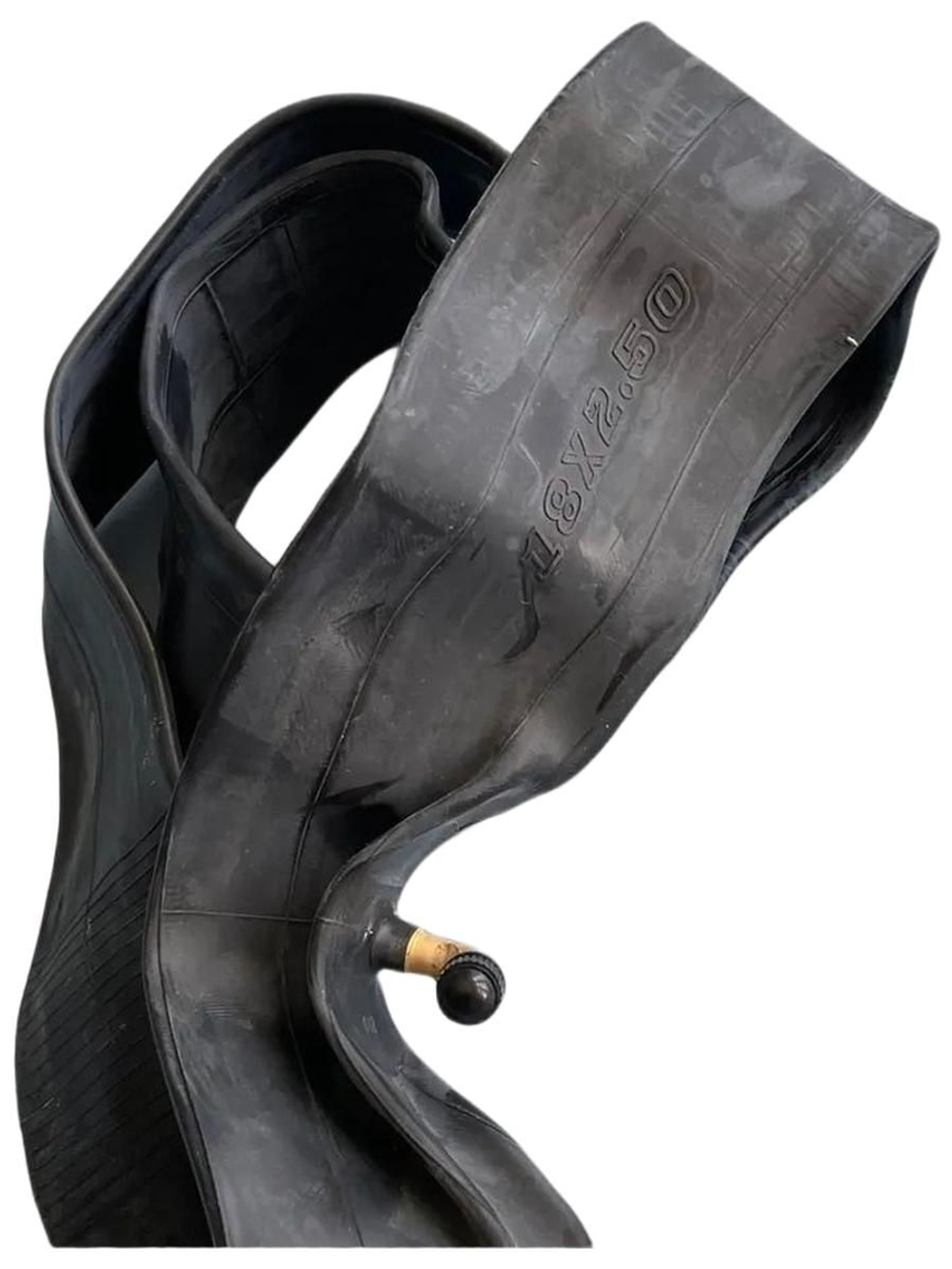 Камера 18 х 2,5 кривой ниппель для гироскутера и велосипеда