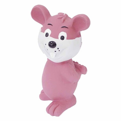 Игрушка "Мышь с пищалкой" 10 см (латекс) - для собак (N1)