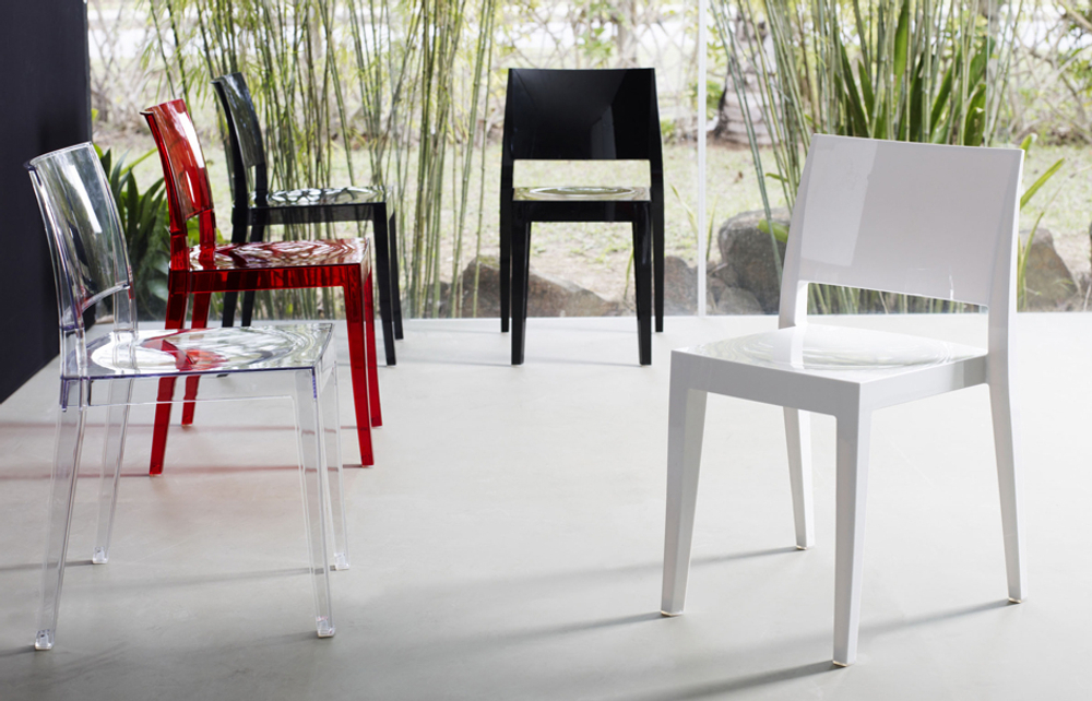 Стул пластиковый Papatya Gyza, черный