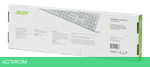 Клавиатура Acer OKW123 белый (ZL.KBDEE.00D)
