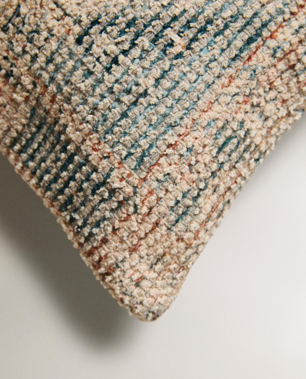 Zara Home наволочка декоративная из хлопка, синий, 40x60 см