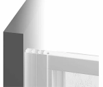 Душевая дверь Ravak SUPERNOVA ASDP3 00VA03R211 100x198 черный/Pearl