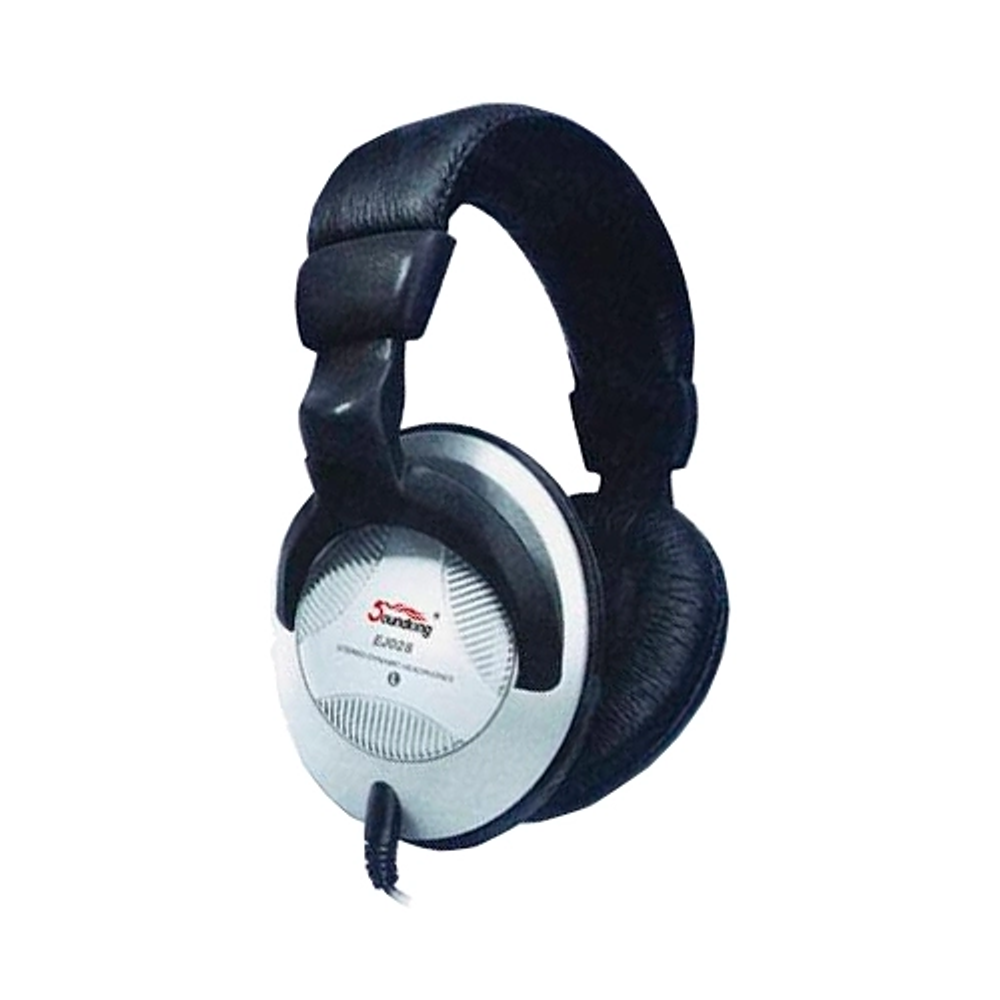 Soundking EJ028-1 Наушники. Диаметр динамика: 40мм. Сопротивление: 32 Ом. Диапазон частот: 20 — 20000 Гц. Длина кабеля: 4 м. Разъем: позолоченный 3,5мм + адаптер 6,3мм.