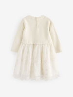 Платье для девочки Next Q87-945, Молочный