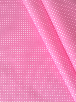 Ткань бязь плательная, рис. "Горох 2 мм", ширина 150 см, арт. 610