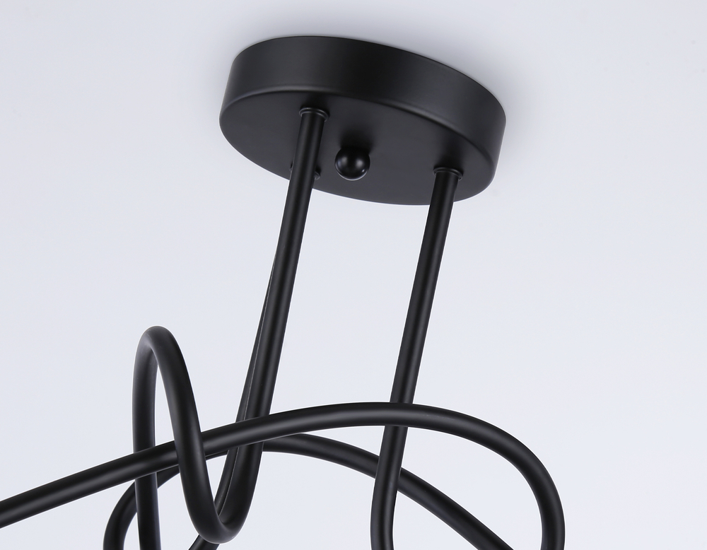 TR80415/3 BK/GD черный/золото E27/3 max 60W D670*370