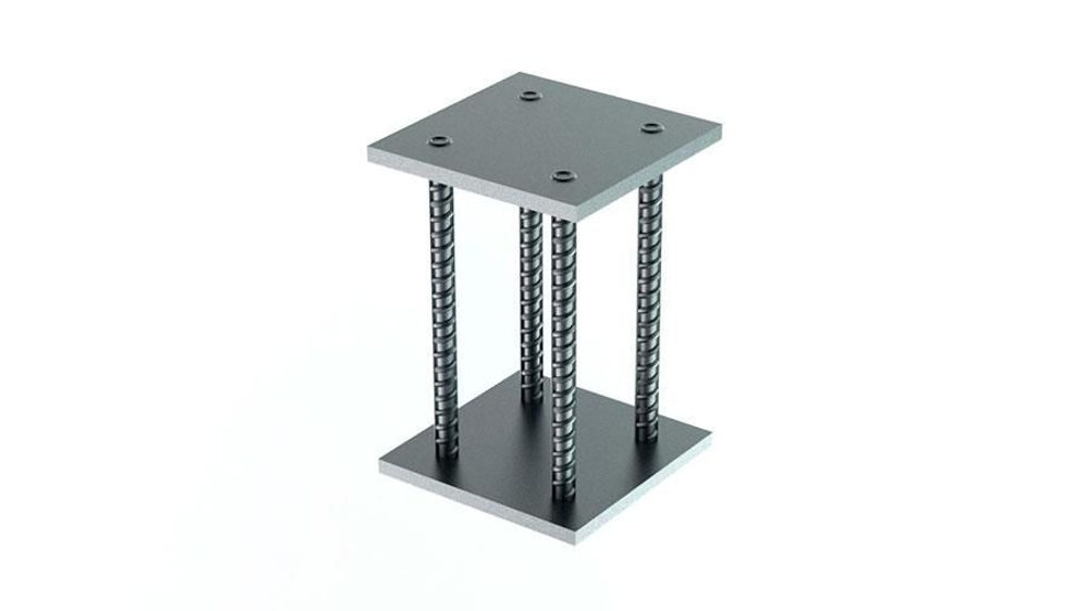 Закладная деталь 250х300х250 мм МН 208-3