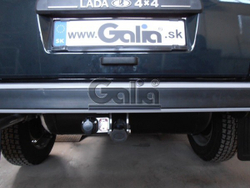 Фаркоп оцинкованный Galia L001C для Лада Нива ВАЗ 2121, 21213, 21214, 2131 / Lada Niva 1976-2014(паспорт и сертификат в комплекте)(без электрики)