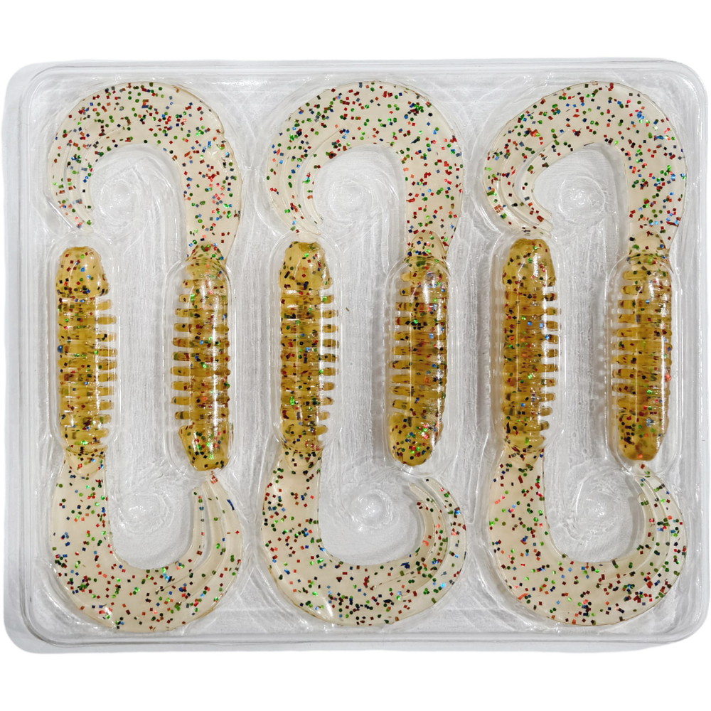 Силиконовая приманка KAIDA 6,3см №2